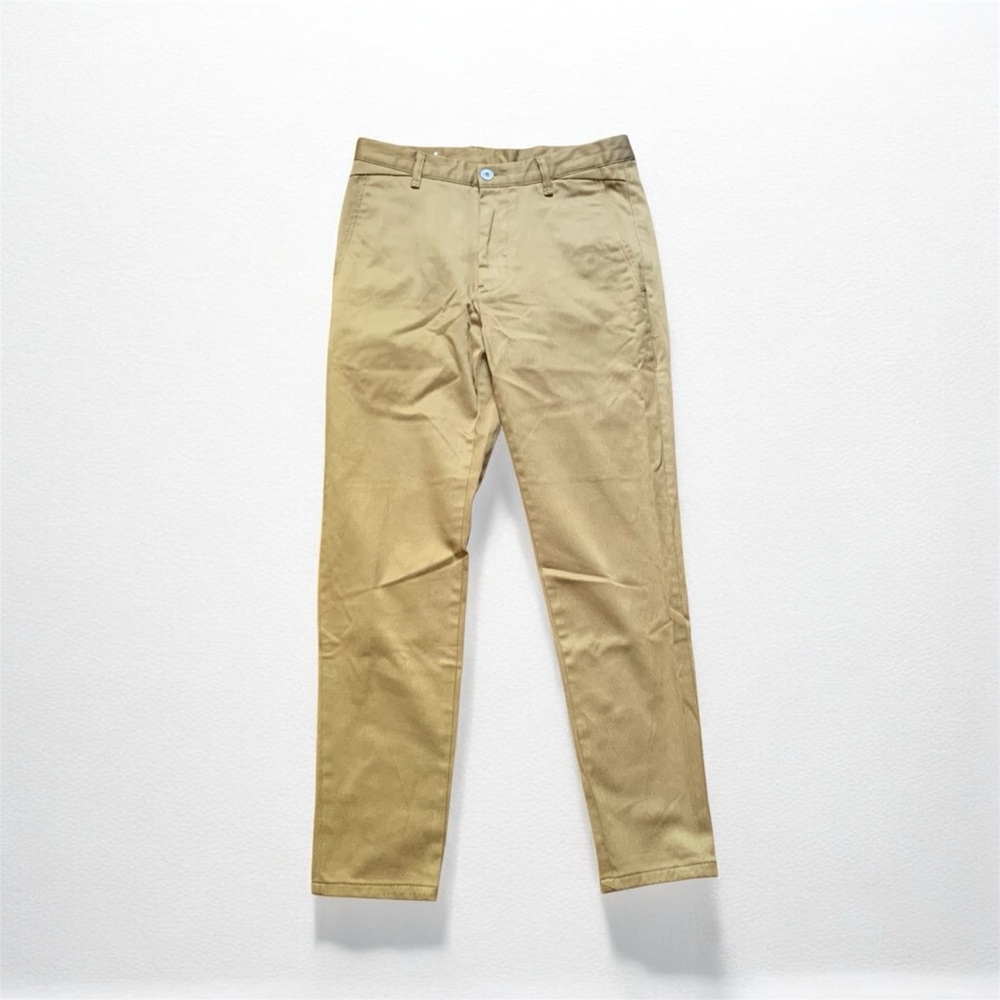 ❤️ 3/50 Zara Brown Khaki Chino Straight Pants Size 30